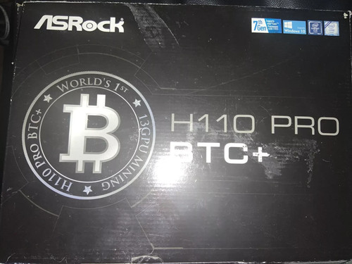 Asrock h110 pro - btc+, crypto