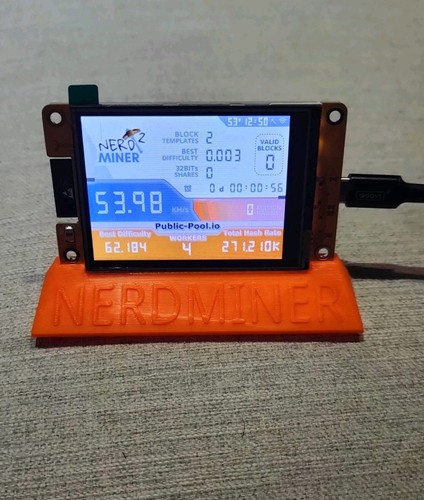 Stand for nerd miner lcd - stand, v2