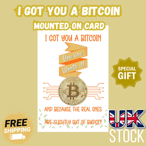 Crypto novelty keepsake coin - novelty,